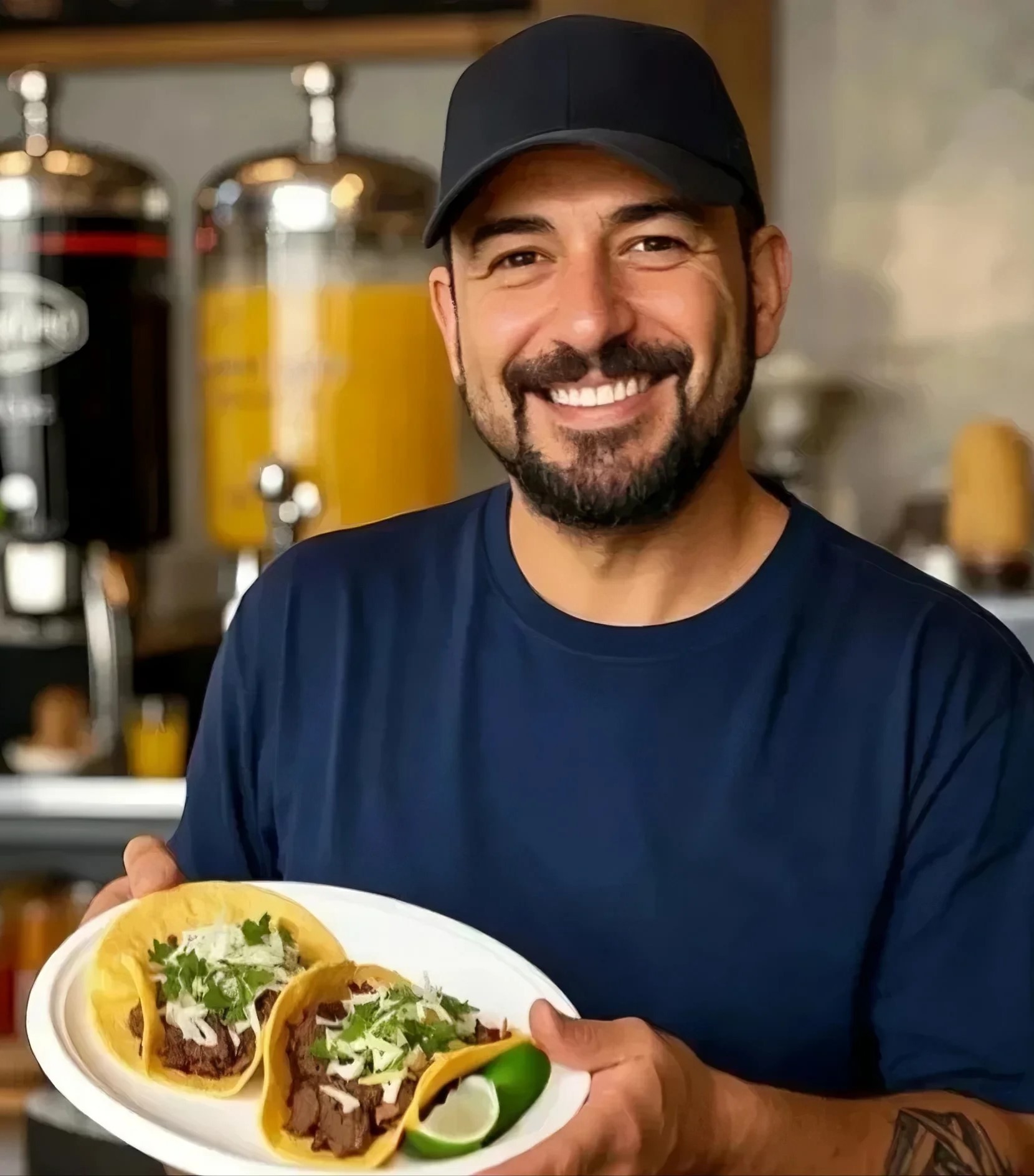 Ambiance festive du restaurant